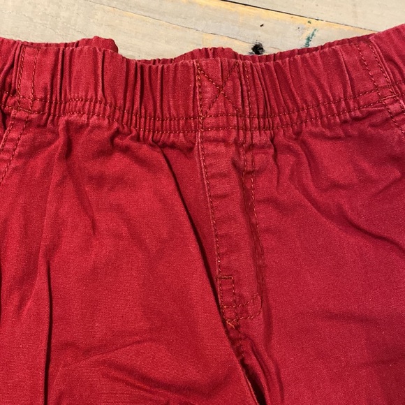 Carter’s, 5T, button down shirt and red pants set. GUC - Picture 3 of 4